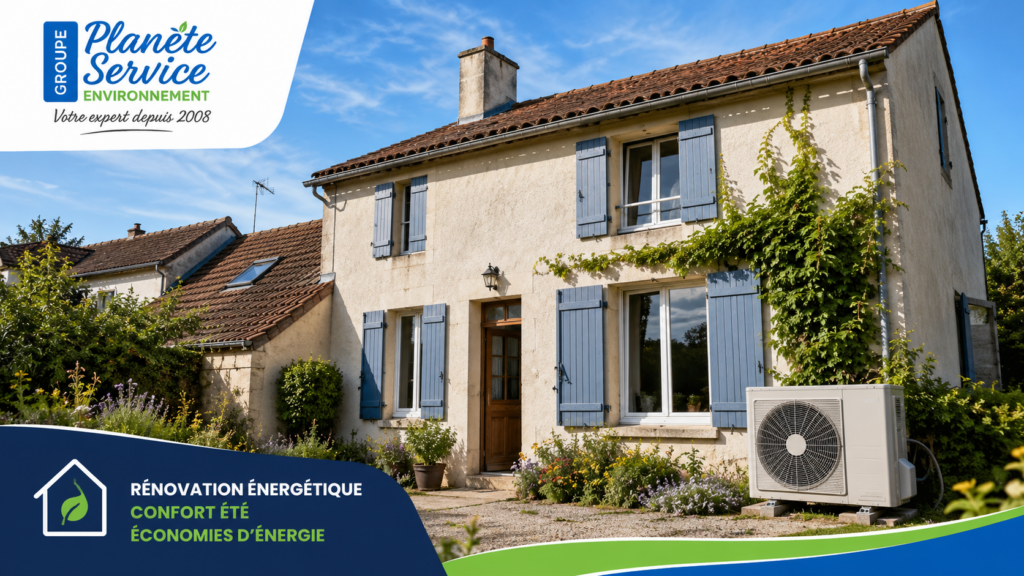 Maison trop chaude en été : 7 solutions pour améliorer le confort sans forcément installer une climatisation