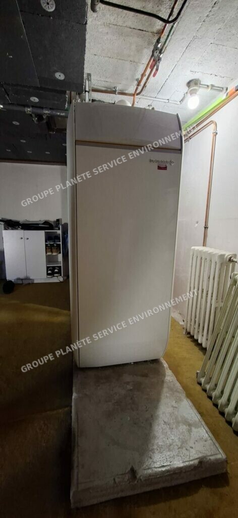 Remplacement d’une ancienne chaudière par une PAC Intuis 11 kW à Chérisy