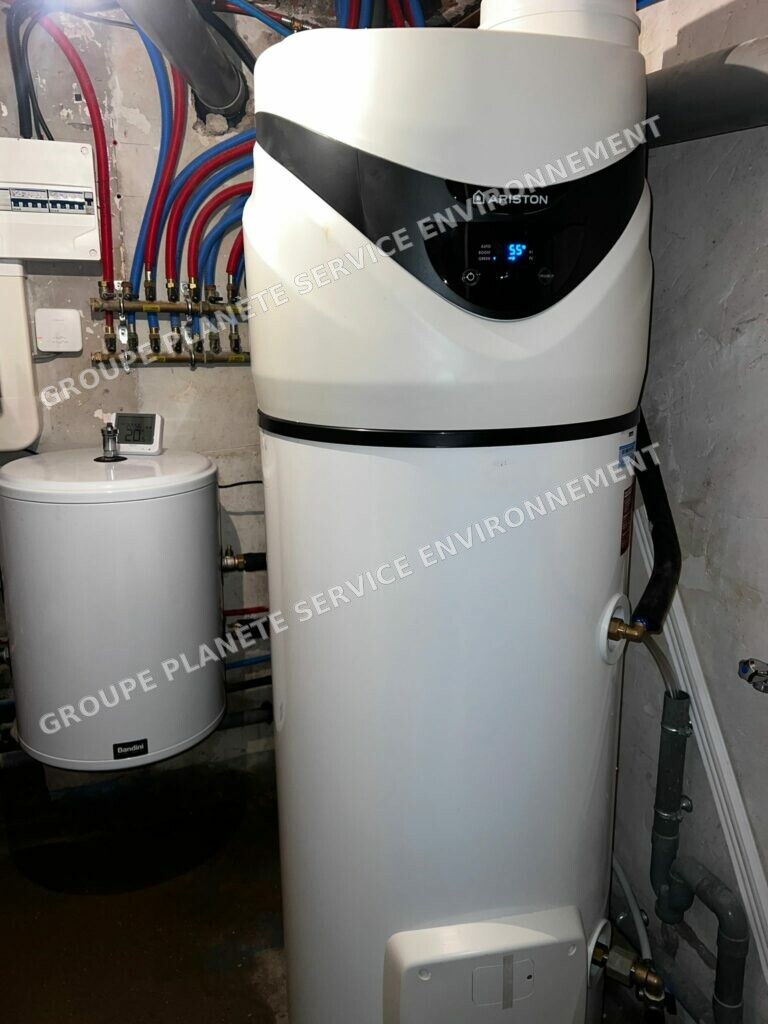 PAC Ariston 8 kW et ballon Nuos Primo HC à Nogent-sur-Oise