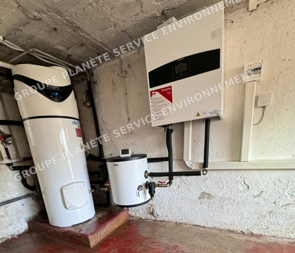PAC Ariston Nimbus 8 kW et ballon thermodynamique à Sucy-en-Brie
