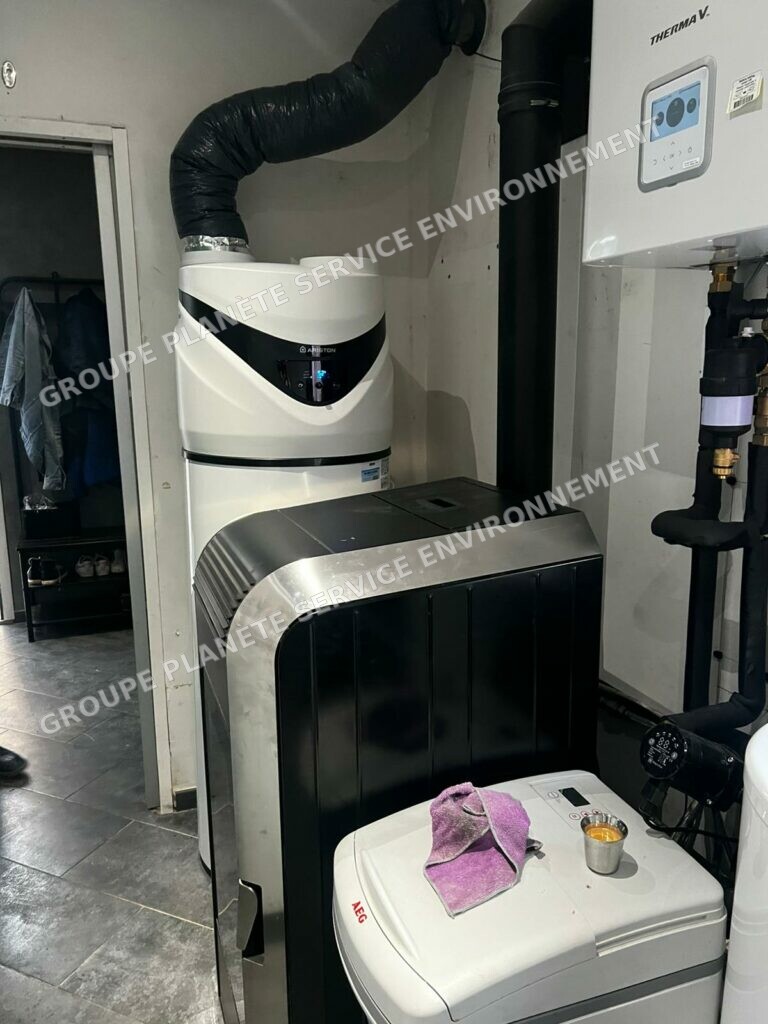 Installation d’une PAC LG 14 kW avec ballon thermodynamique à Escautpont