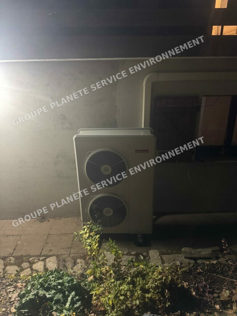 Installation d’une PAC Ariston Nimbus 15 kW à Husseren-Wesserling