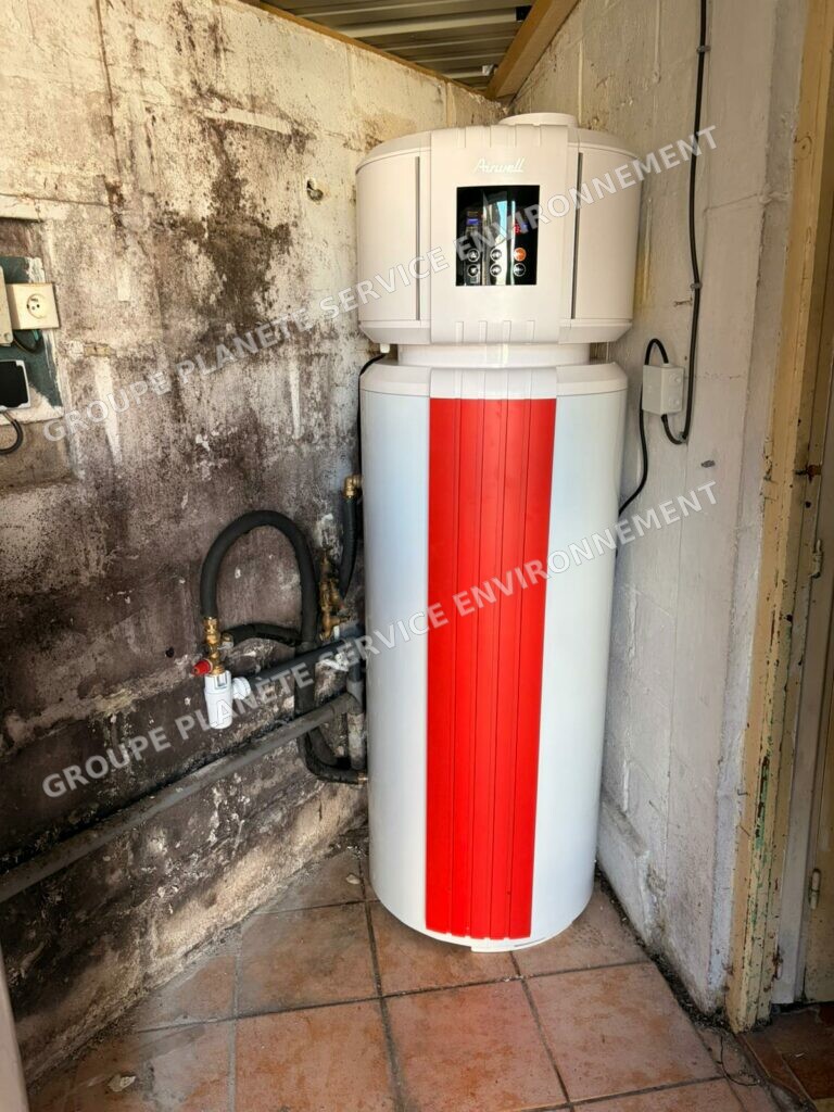 Installation d’une pompe à chaleur 12 kW et d’un ballon thermodynamique 240 L au Havre
