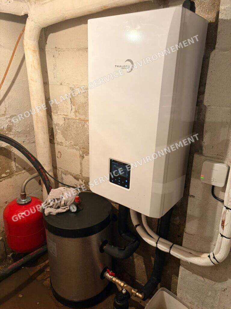 Installation d’une pompe à chaleur 12 kW et d’un ballon thermodynamique 240 L au Havre