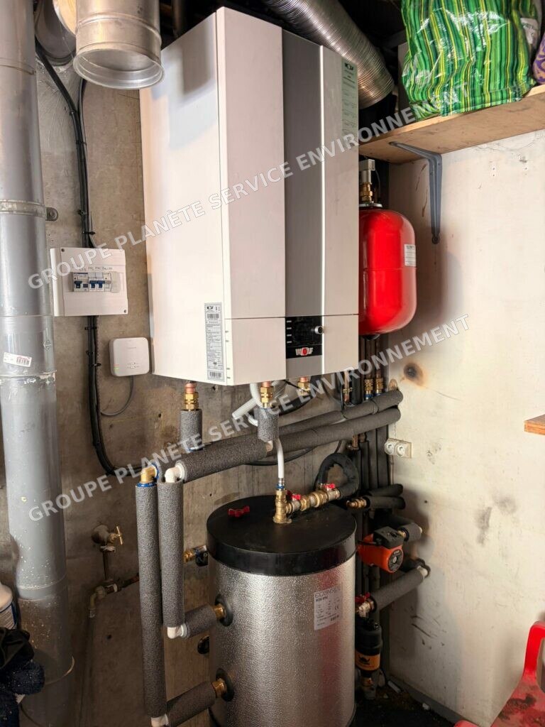 Modernisation du chauffage avec une PAC WOLF 8 kW à Éragny
