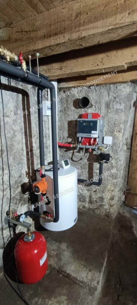 Rénovation du chauffage avec une PAC Intuis 11 kW à Marignier