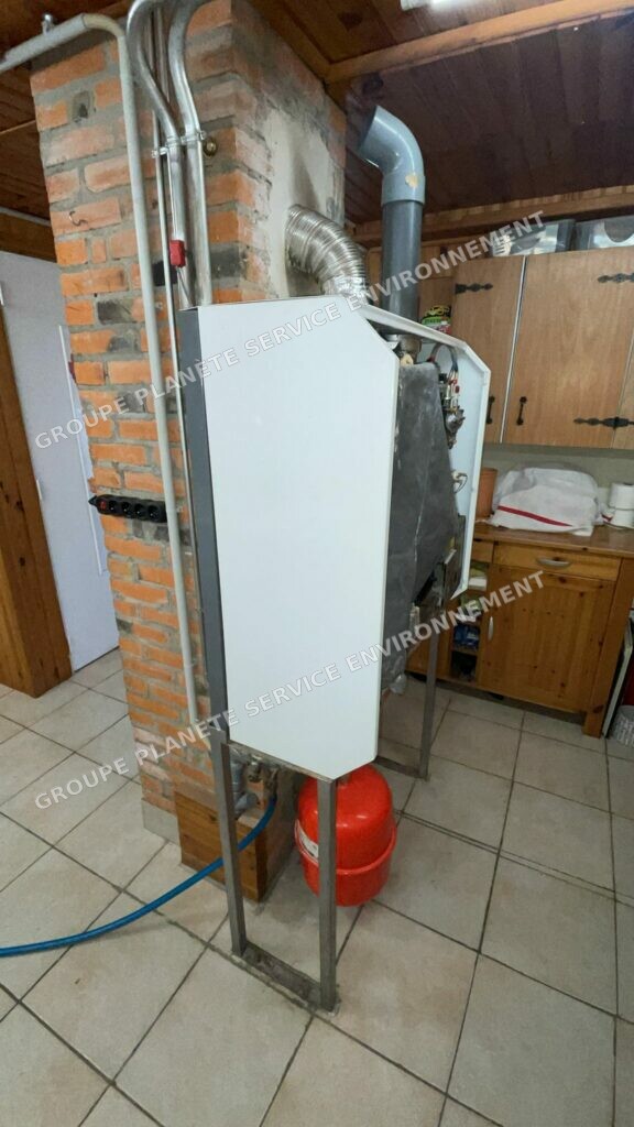 Remplacement de chaudière par une PAC Intuis 8 kW à Digoin