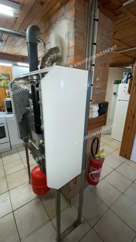 Avant travaux — Remplacement de chaudière par une PAC Intuis 8 kW à Digoin