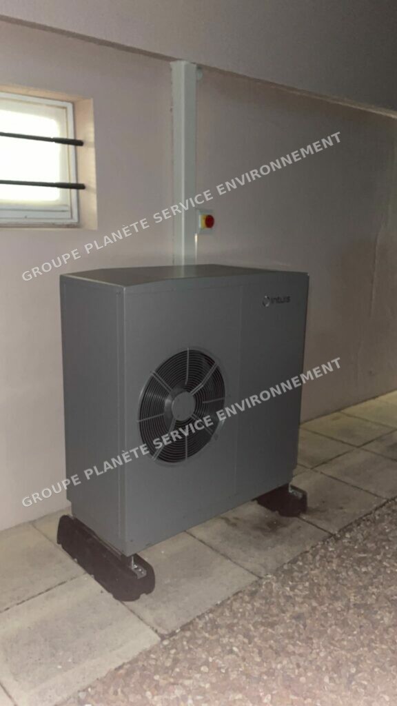 Remplacement de chaudière par une PAC Intuis 8 kW à Digoin