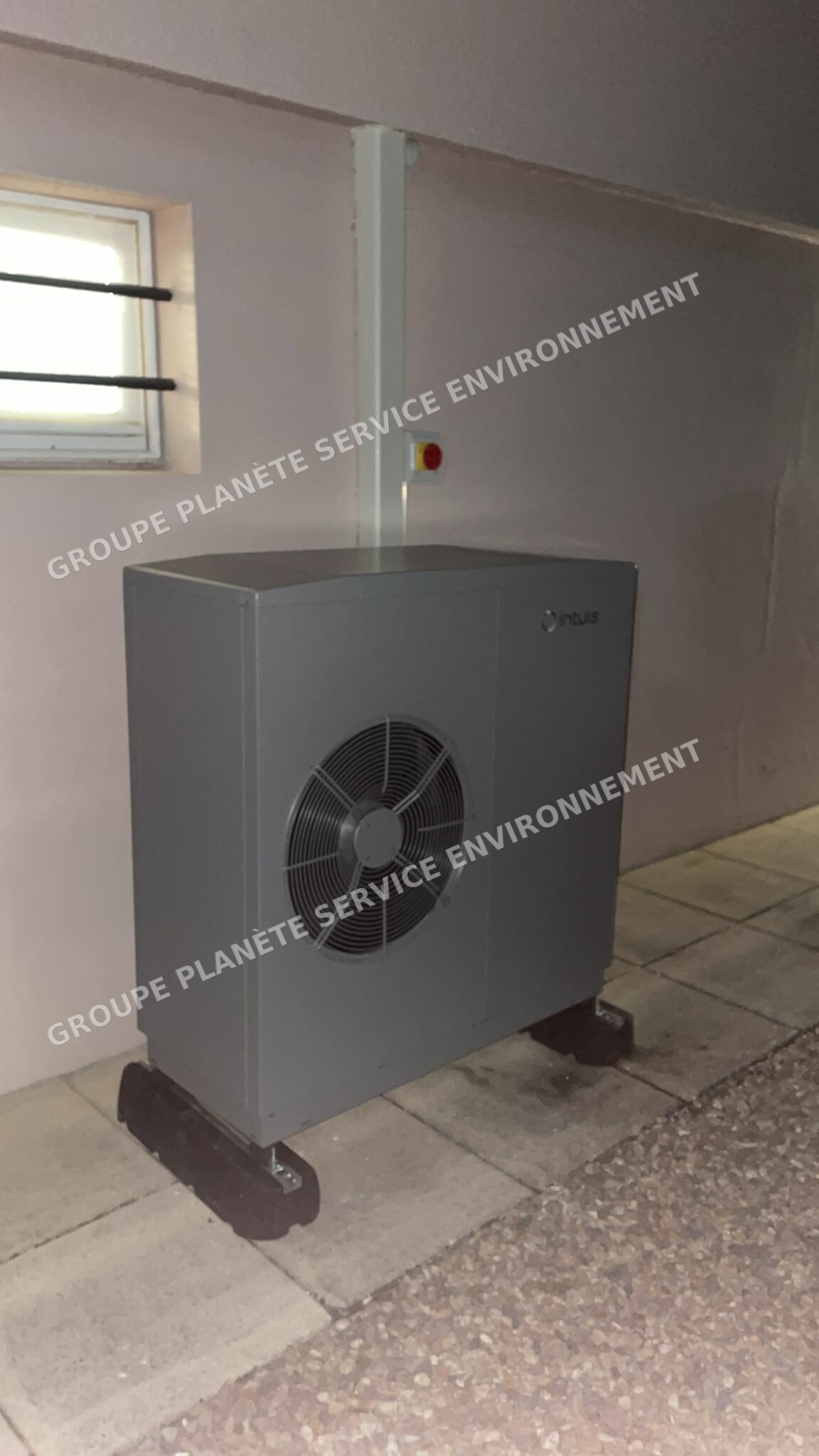 Remplacement de chaudière par une PAC Intuis 8 kW à Digoin