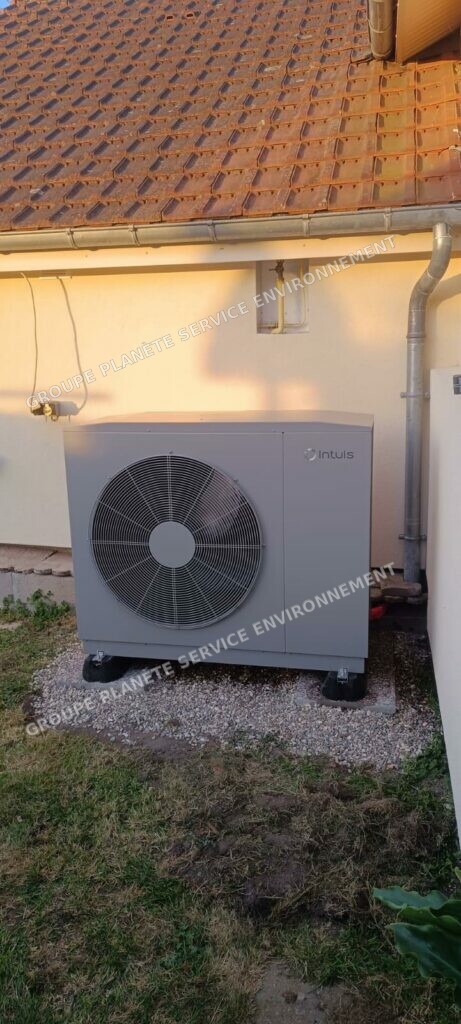 Installation d’une PAC Intuis 11 kW à Saint-Aubin-lès-Elbeuf