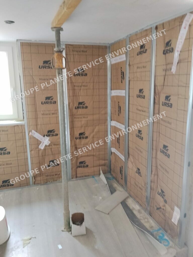 Isolation thermique par l’intérieur de 75 m² à Chenevelles