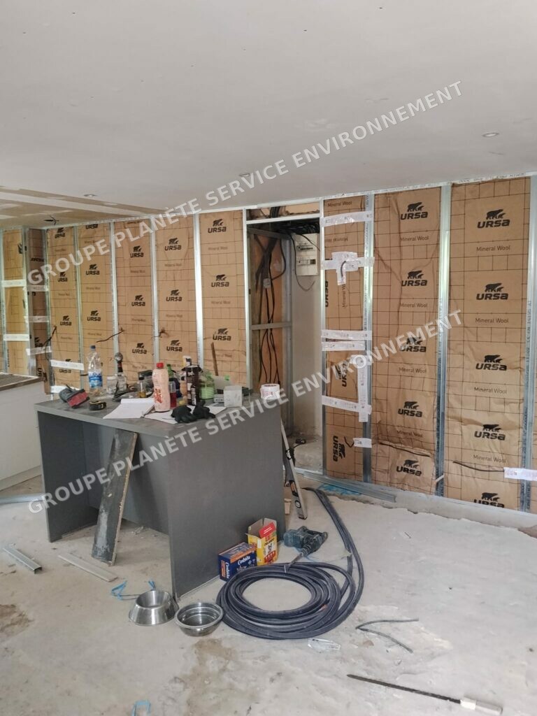 Isolation thermique par l’intérieur de 75 m² à Chenevelles