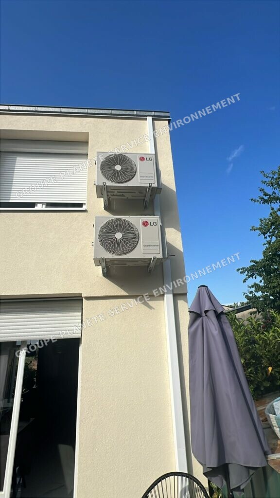 Installation d’une climatisation multisplit LG et d’un ballon thermodynamique à Boussy-Saint-Antoine