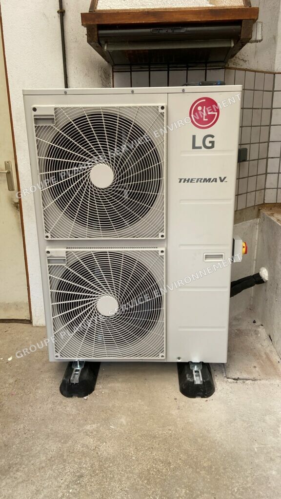 Rénovation du chauffage avec une PAC LG 16 kW à Charly-sur-Marne