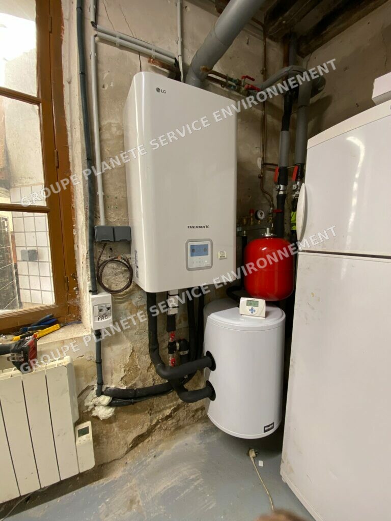 Rénovation du chauffage avec une PAC LG 16 kW à Charly-sur-Marne