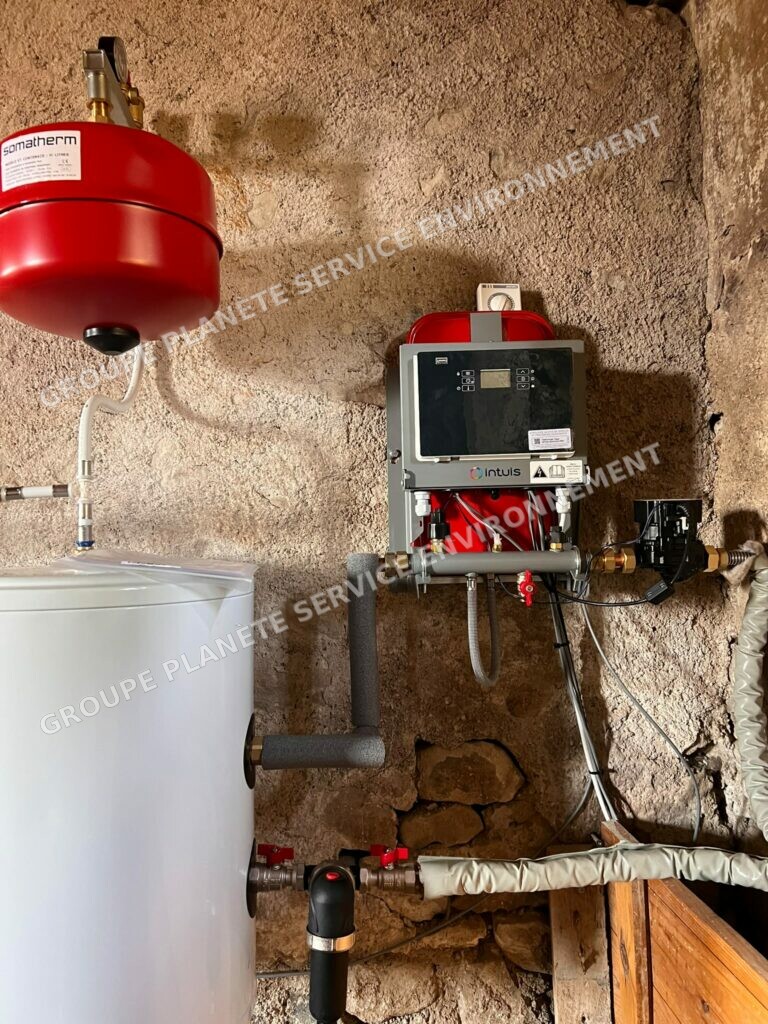 Installation d’une pompe à chaleur Intuis 11 kW à Gap
