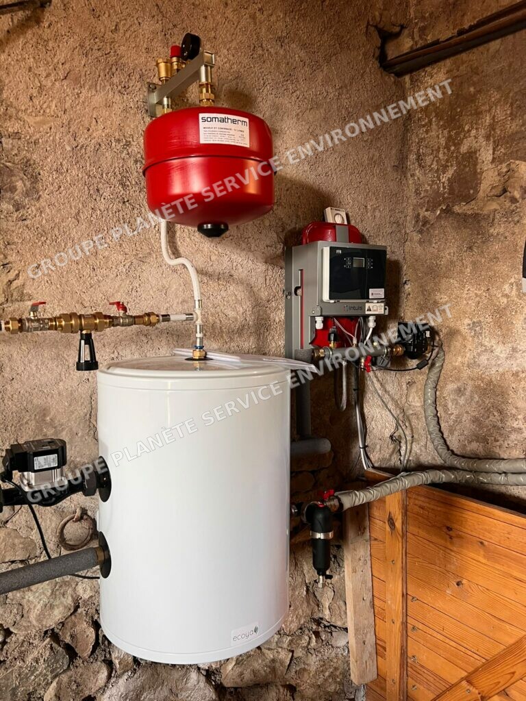 Installation d’une pompe à chaleur Intuis 11 kW à Gap