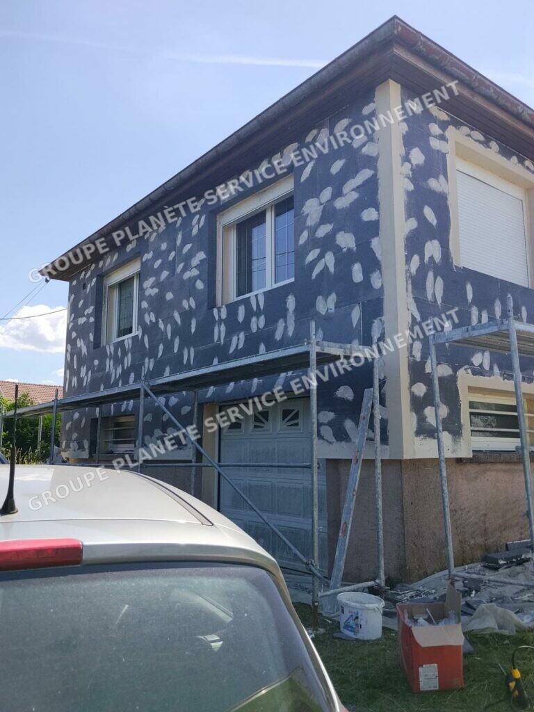 Isolation thermique par l’extérieur d’une maison à Fontenay – 113 m²