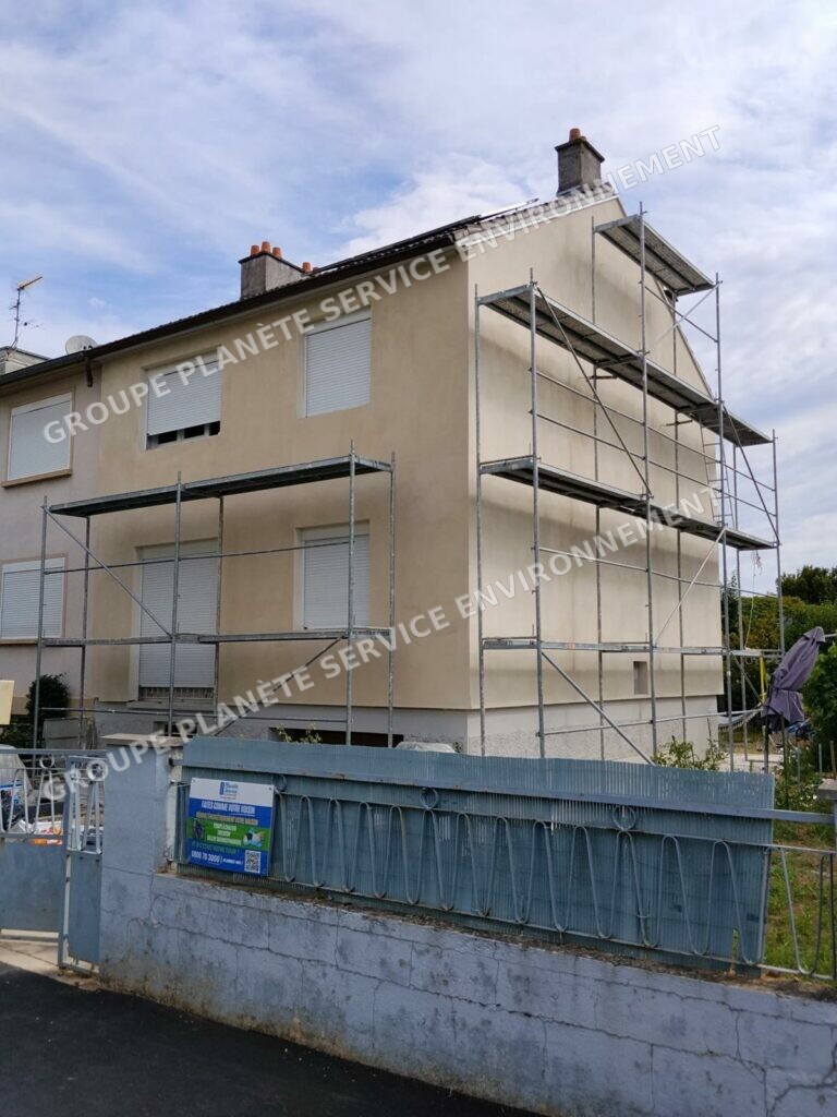 Isolation thermique par l’extérieur d’une maison à Yutz – 118 m²