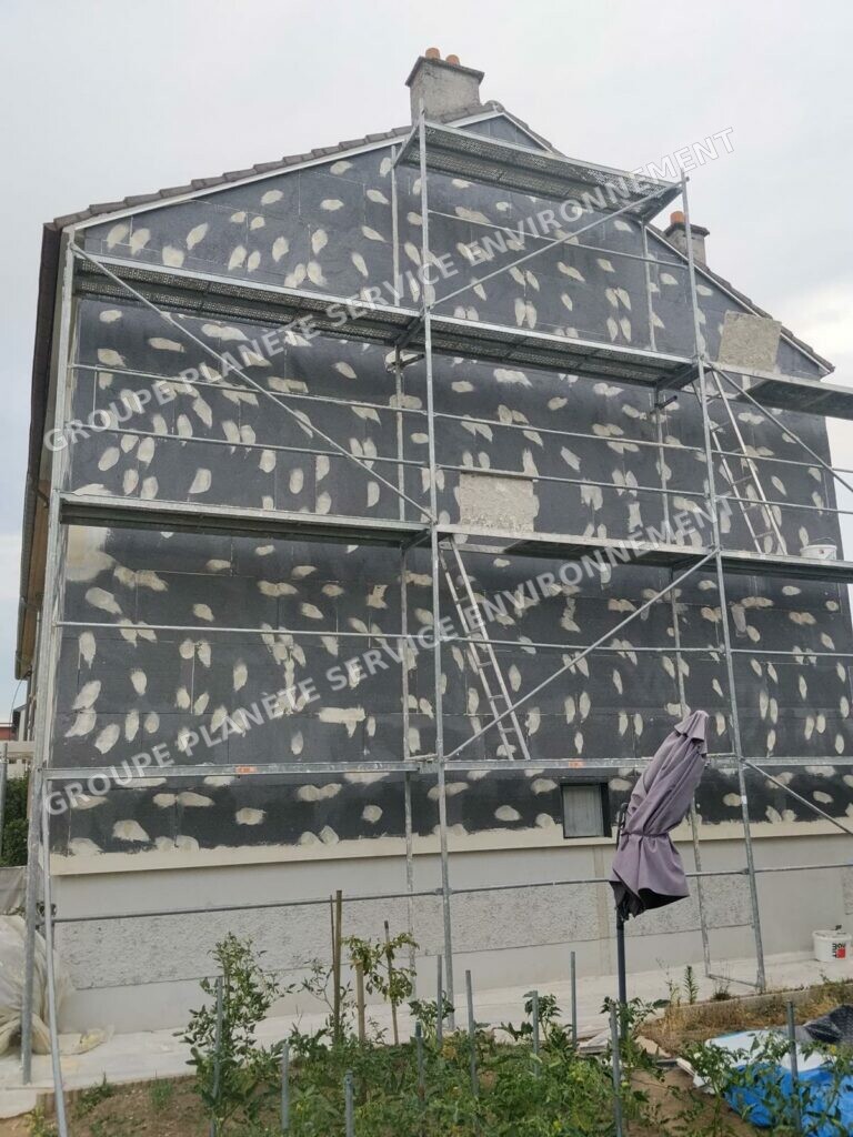 Isolation thermique par l’extérieur d’une maison à Yutz – 118 m²