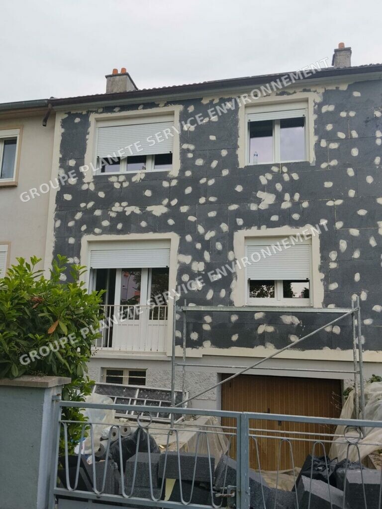 Isolation thermique par l’extérieur d’une maison à Yutz – 118 m²
