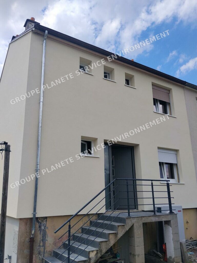 Isolation thermique par l’extérieur d’une maison à Yutz – 118 m²