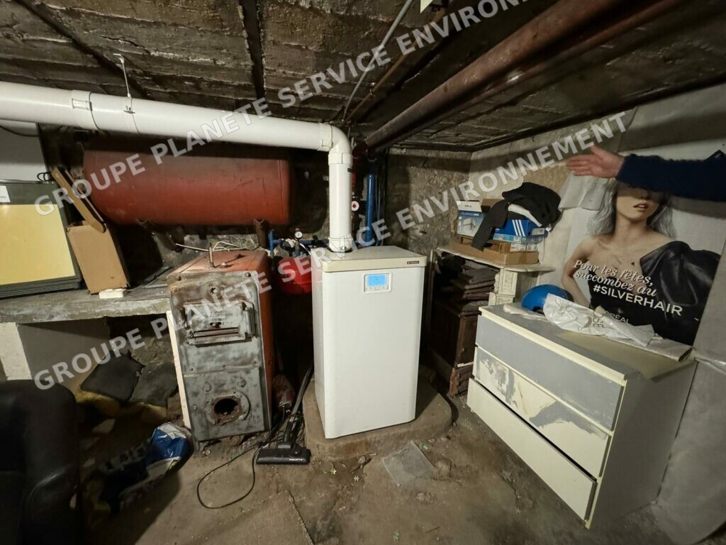 Avant travaux — Installation d’une pompe à chaleur LG 14 kW à Soisy-sous-Montmorency