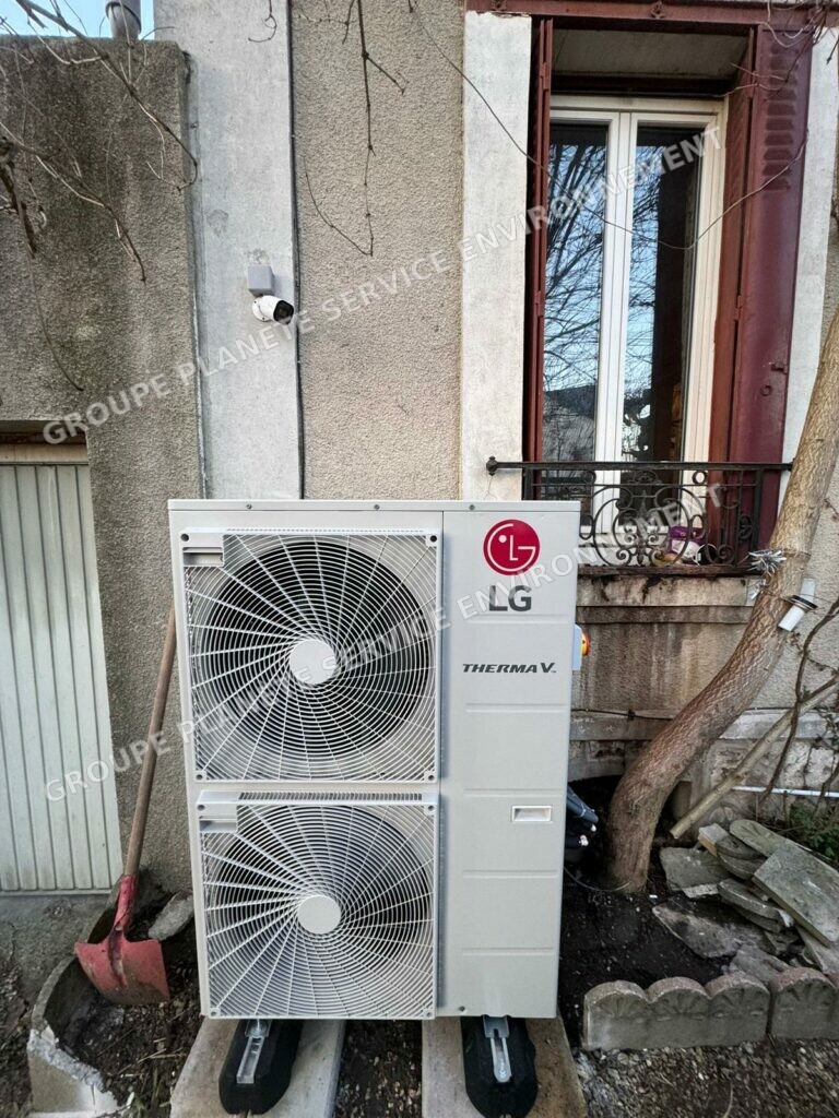 Installation d’une pompe à chaleur LG 14 kW à Soisy-sous-Montmorency