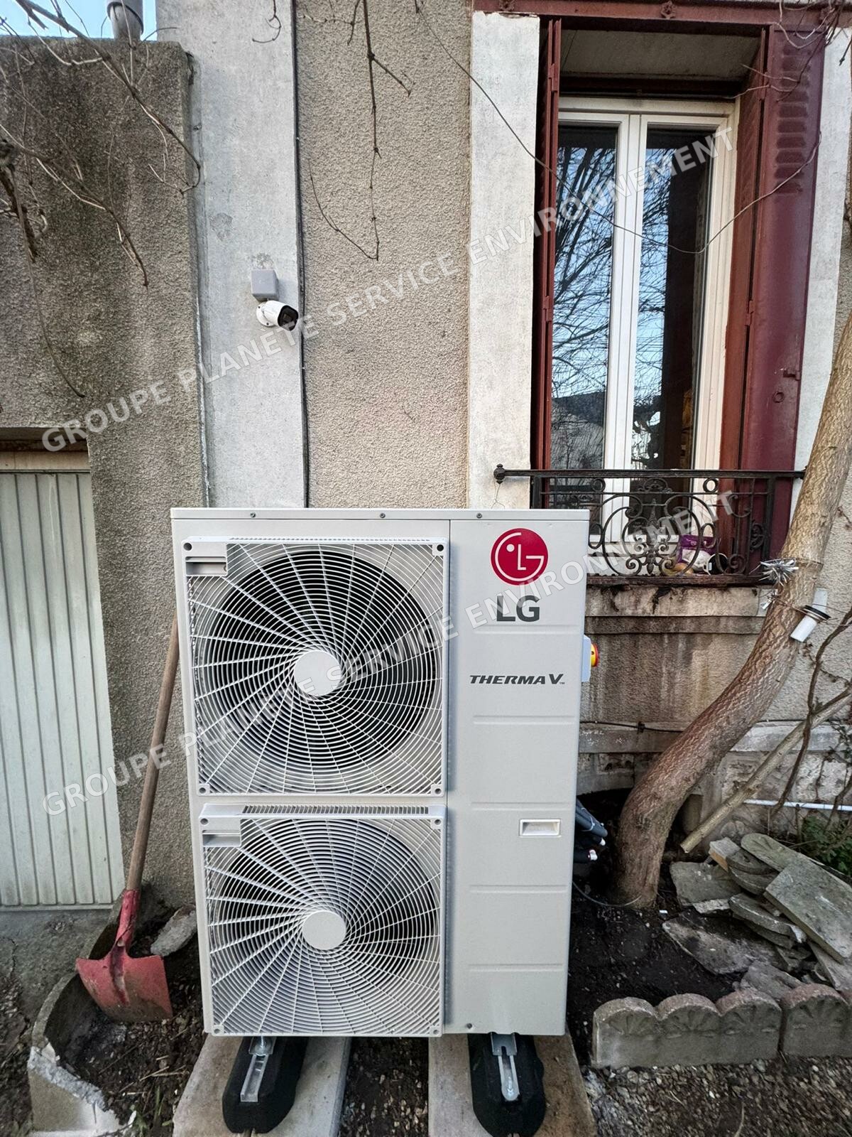 Installation d’une pompe à chaleur LG 14 kW à Soisy-sous-Montmorency