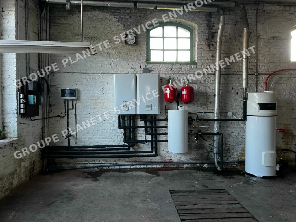 Installation de deux pompes à chaleur LG 12 kW à Busigny