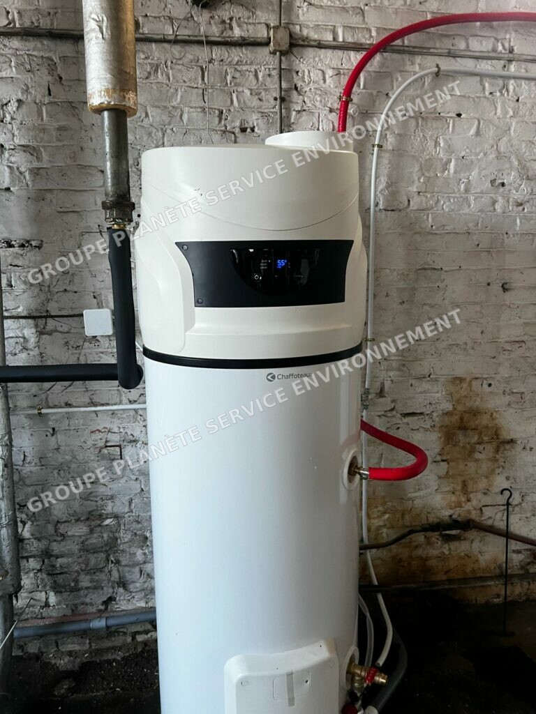 Installation de deux pompes à chaleur LG 12 kW à Busigny