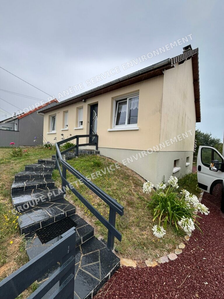 Avant travaux — Isolation thermique extérieure de 106 m² à Barneville-Carteret