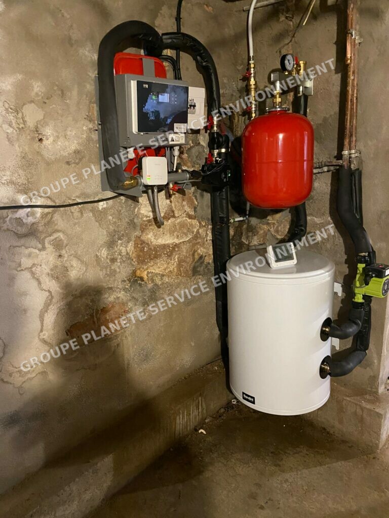 Installation d’une pompe à chaleur Intuis 11 kW à Freyming-Merlebach