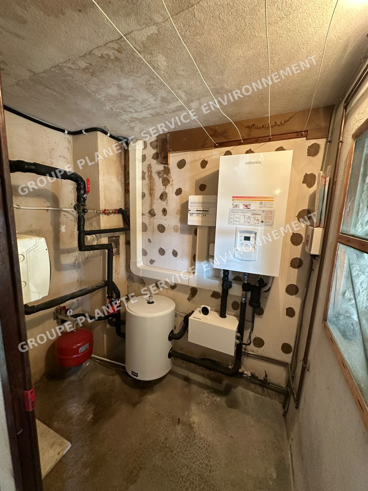 Installation d’une pompe à chaleur Atlantic 18 kW à Roquefort-les-Pins