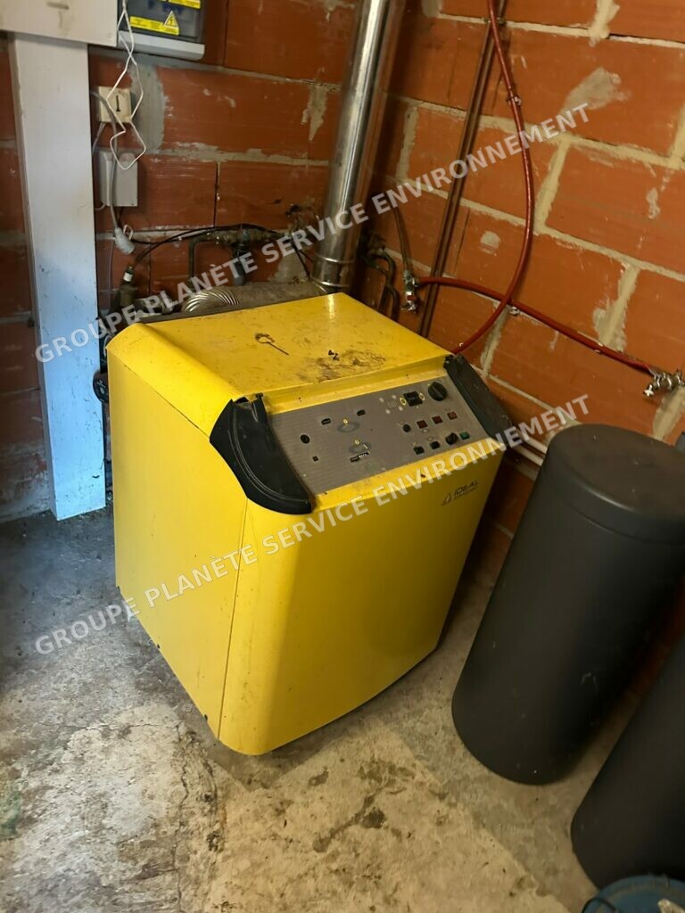 Avant travaux — Installation d’une pompe à chaleur INTUIS 11 kW à Calviac-en-Périgord