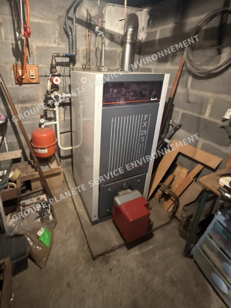 Avant travaux — Installation d’une pompe à chaleur INTUIS 8 kW à Décize (58300)