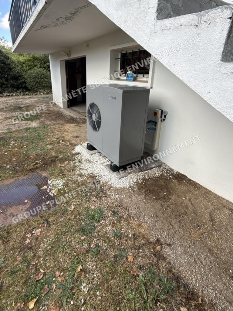 Installation d’une pompe à chaleur INTUIS 8 kW à Décize (58300)