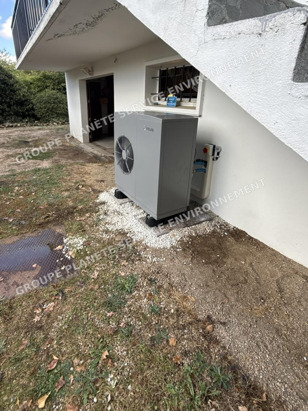 Installation d’une pompe à chaleur INTUIS 8 kW à Décize (58300)