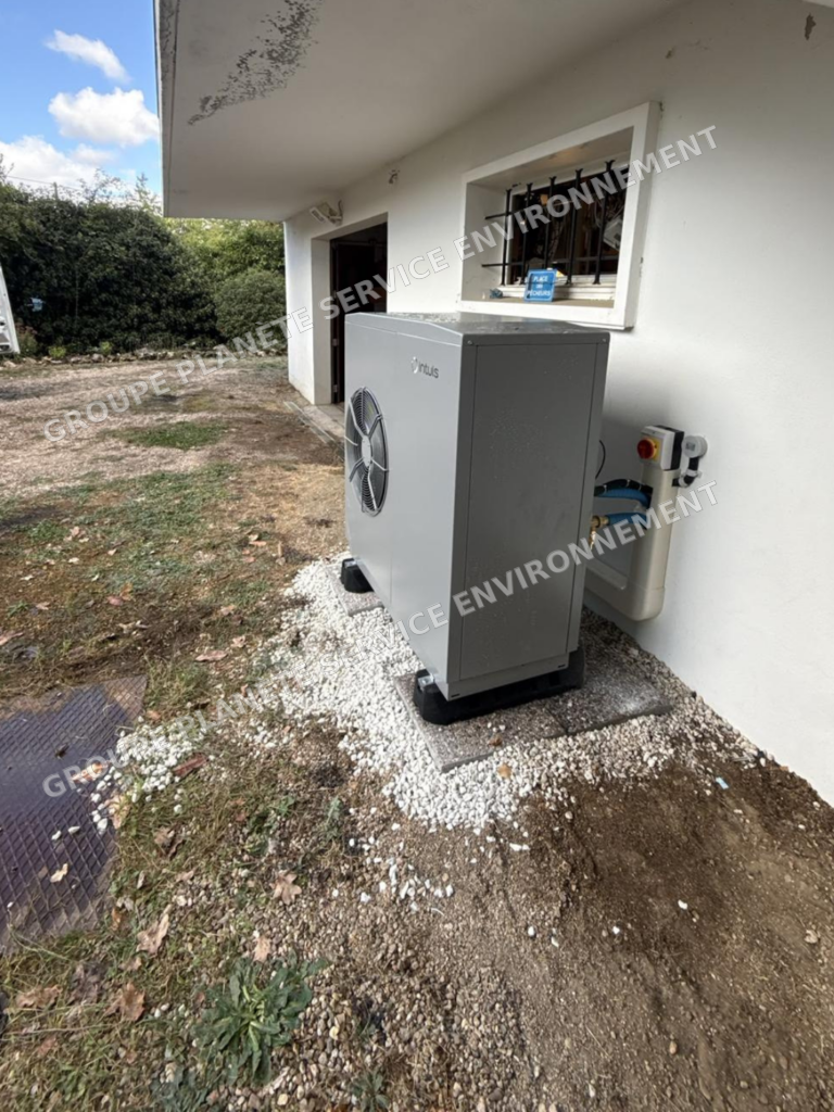Installation d’une pompe à chaleur INTUIS 8 kW à Décize (58300)