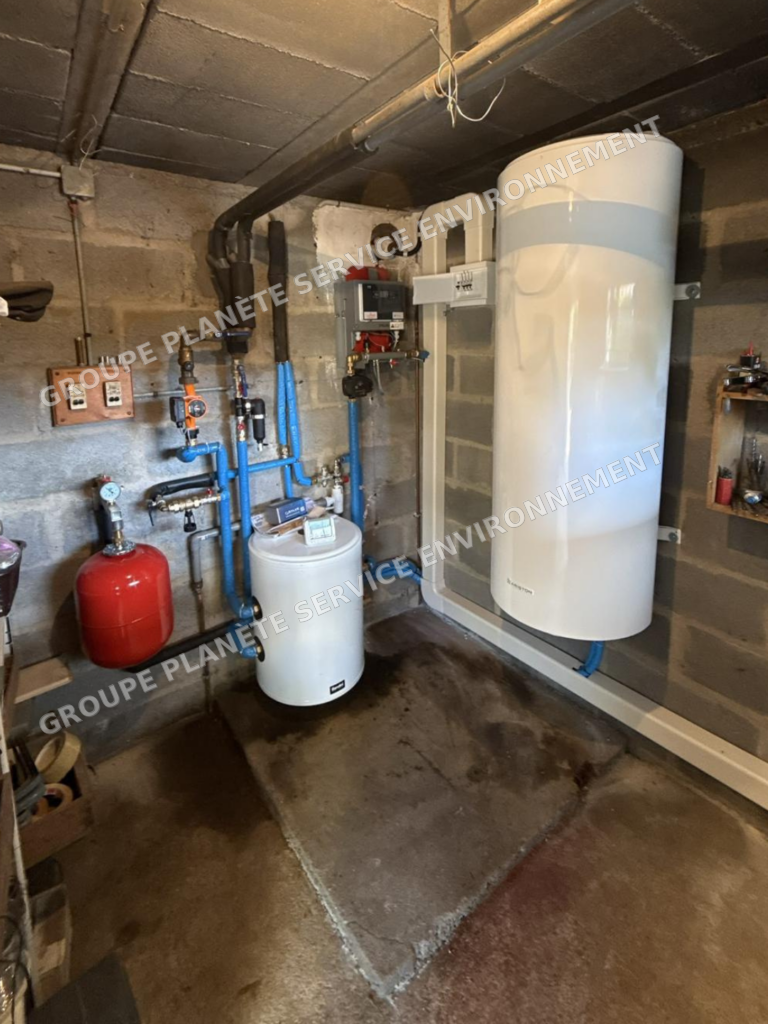 Après travaux — Installation d’une pompe à chaleur INTUIS 8 kW à Décize (58300)