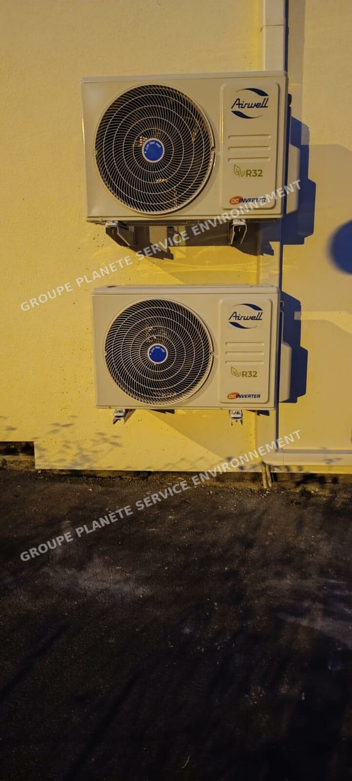 Installation d’une pompe à chaleur air/air et d’un ballon thermodynamique à Hirson